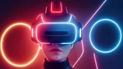 девушка, VR-шлем, фото - Новости Zakon.kz от 27.03.2026 15:03