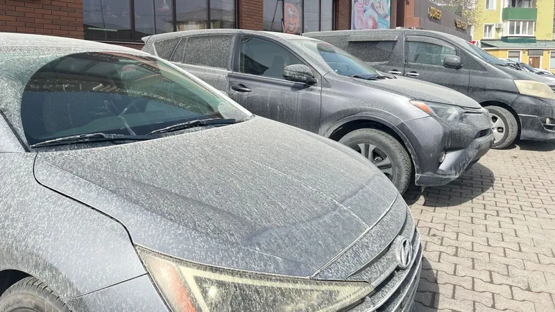 Ветер с моря дул: причиной грязного дождя в Атырау стал мелеющий Каспий