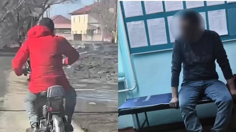 Нетрезвый водитель электровелосипеда без прав задержан в области Абай