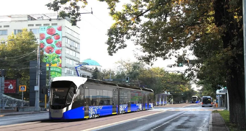 От ТЭЦ-2 до вокзала: по каким улицам пройдет первая линия LRT в Алматы