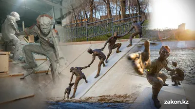 Память о героизме: как создавали нашумевшую скульптуру в Алматы, фото - Новости Zakon.kz от 31.03.2026 17:31