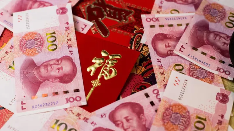 Китайский город охвачен хаосом после "дождя купюр"