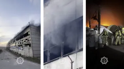 пожар в Талдыкоргане, фото - Новости Zakon.kz от 04.04.2026 20:03