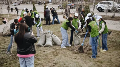 субботник, фото - Новости Zakon.kz от 04.04.2026 16:23