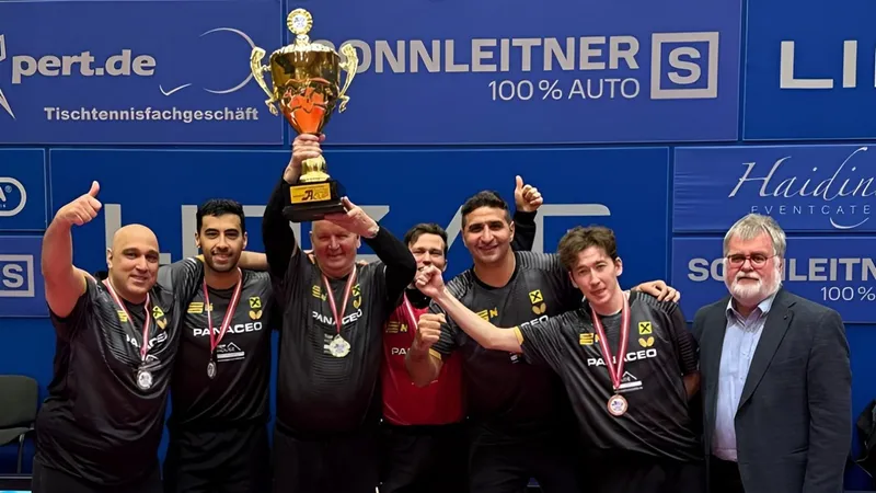 Братья Кенжигуловы покорили Кубок Австрии по настольному теннису