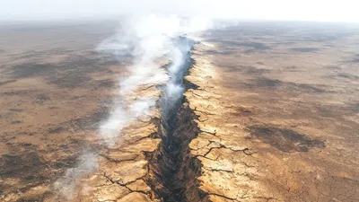 Трещины, туман, природа, фото - Новости Zakon.kz от 05.04.2026 07:40