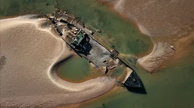 Корабль, песок, вода, фото - Новости Zakon.kz от 05.04.2026 06:59