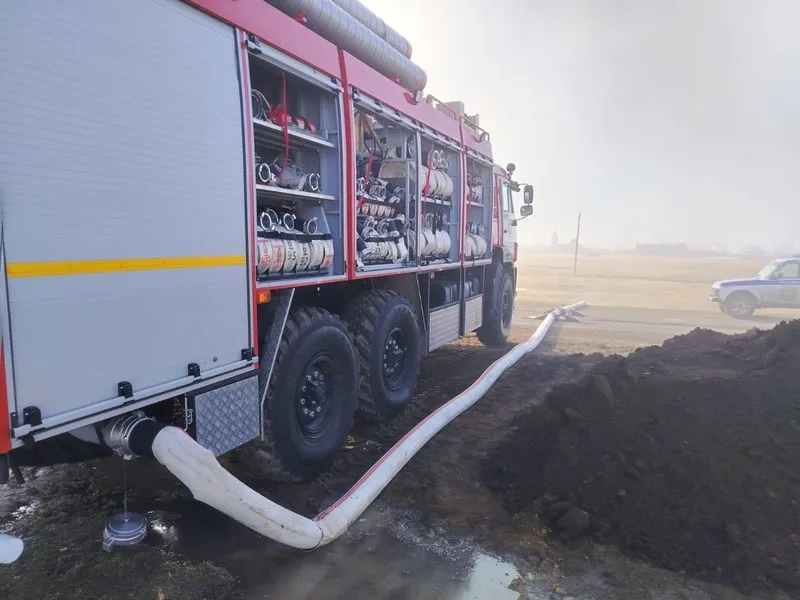 прорыв плотины в Акмолинской области, фото - Новости Zakon.kz от 06.04.2026 11:22