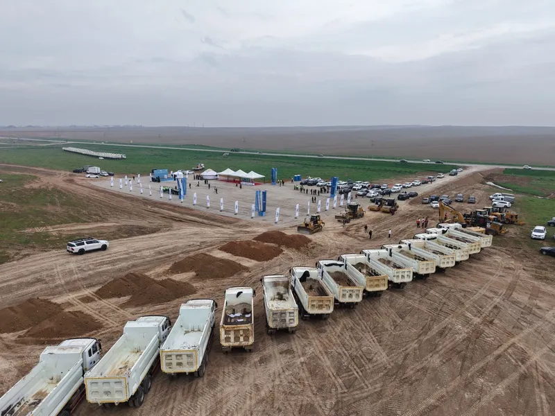 запуск строительства дороги в Туркестанской области, фото - Новости Zakon.kz от 06.04.2026 17:24