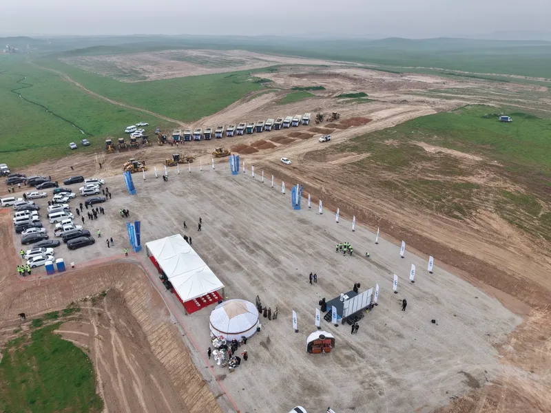 запуск строительства дороги в Туркестанской области, фото - Новости Zakon.kz от 06.04.2026 17:24