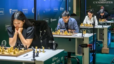 Шахматы Ничья Музычук, фото - Новости Zakon.kz от 06.04.2026 09:48