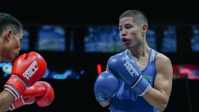 Бокс Финал ЧА-2026, фото - Новости Zakon.kz от 07.04.2026 15:27