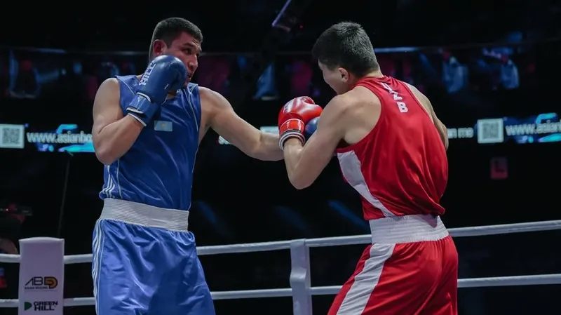 Узбекский тяжеловес не пустил казахстанца в финал ЧА-2026 по боксу