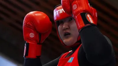 Боксерша Дина Исламбекова , фото - Новости Zakon.kz от 07.04.2026 07:42