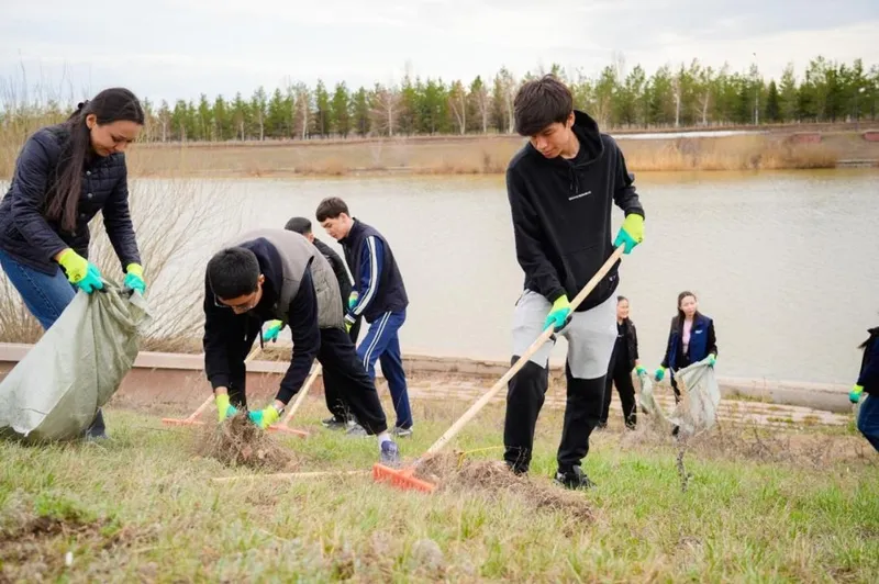 акция Таза Казахстан в Астане, фото - Новости Zakon.kz от 07.04.2026 17:58