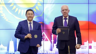 Республику Казахстан с рабочим визитом посетил Генеральный прокурор Российской Федерации, фото - Новости Zakon.kz от 08.04.2026 22:27