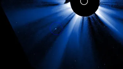 комета в космосе, фото - Новости Zakon.kz от 09.04.2026 12:52