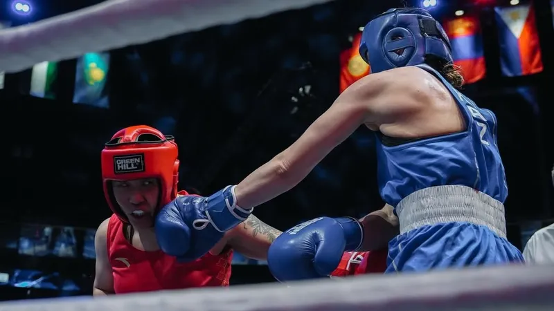 Надежда Рябец принесла Казахстану первое "золото" ЧА-2026 по боксу