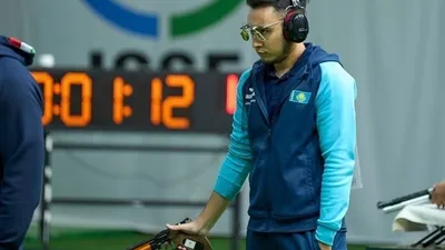 Казахстанец Рахимжан вышел в финал этапа Кубка мира по стрельбе, фото - Новости Zakon.kz от 09.04.2026 20:19