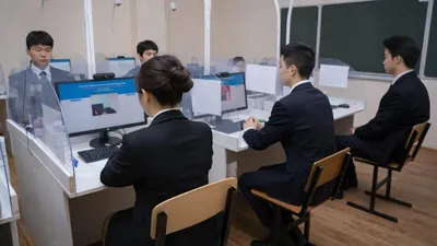 абитуриенты, ЕНТ, фото - Новости Zakon.kz от 09.04.2026 12:17