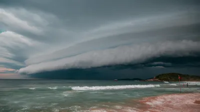 Вода, шторм, небо, фото - Новости Zakon.kz от 10.04.2026 07:20