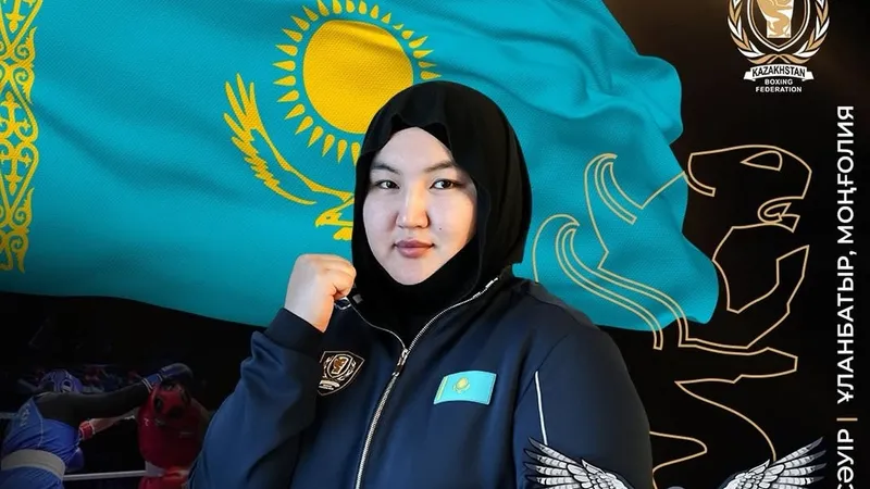 Дина Исламбекова с двумя нокдаунами стала чемпионкой Азии по боксу