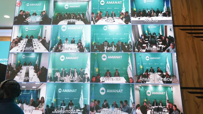 Предпринимательское крыло партии "AMANAT", фото - Новости Zakon.kz от 09.04.2026 17:02