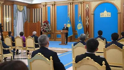 президент РК Касым-Жомарт Токаев, фото - Новости Zakon.kz от 10.04.2026 13:46