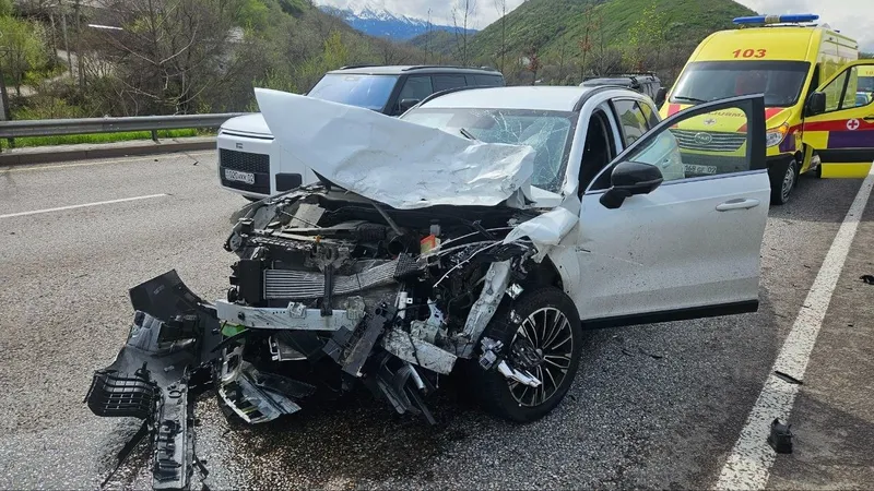 ДТП в Алматы, фото - Новости Zakon.kz от 10.04.2026 10:46