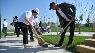 субботник, фото - Новости Zakon.kz от 11.04.2026 14:43