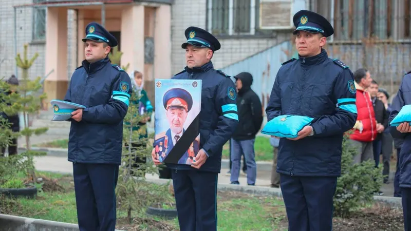 С ветераном ВОВ простились в Восточно-Казахстанской области