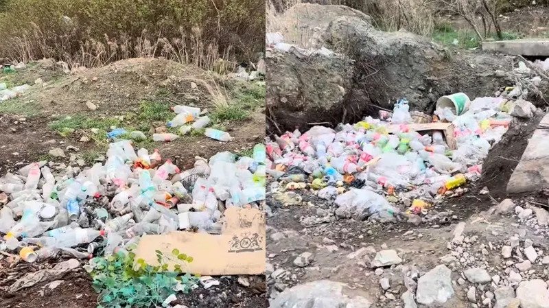 "Какой ужас": свалки у нацпарка "Алтын-Эмель" возмутили Казнет