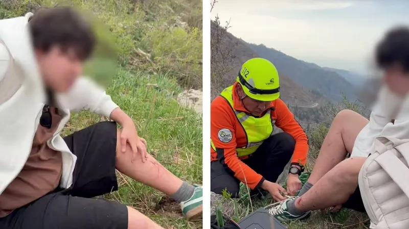 Сошел с маршрута и застрял: туриста спасли в горах Алматы