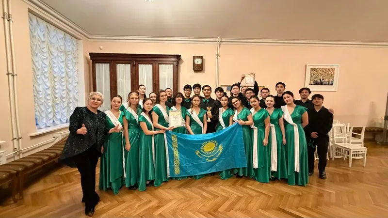 Молодежный хор "Алатау" – лауреат I степени XI Детско-юношеского хорового чемпионата мира