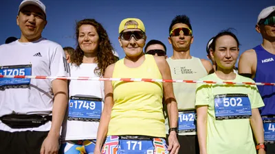 марафон, бег, Алматы, фото - Новости Zakon.kz от 13.04.2026 14:20