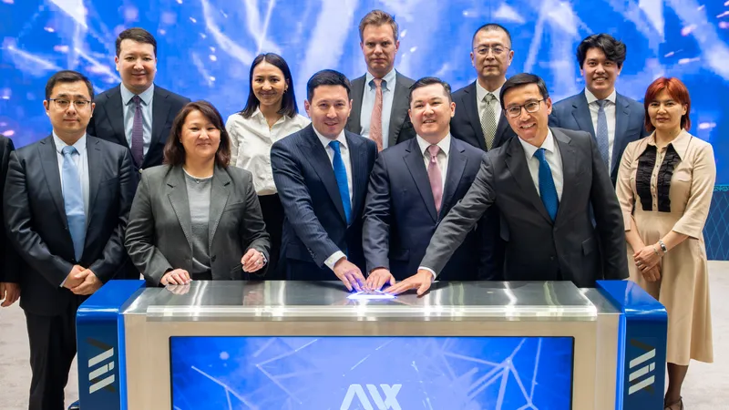 "Самрук-Қазына" провел церемонию листинга первых панда-облигаций на Astana International Exchange