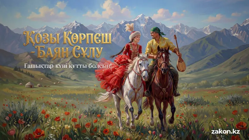 День влюбленных Козы Корпеш – Баян Сулу отмечают в Казахстане