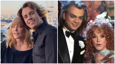 эстрадная певица Алла Пугачёва, юморист Максим Галкин, эстрадный певец Филипп Киркоров, фото - Новости Zakon.kz от 15.04.2026 19:15