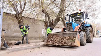 уборка улиц в Караганде, фото - Новости Zakon.kz от 15.04.2026 13:14