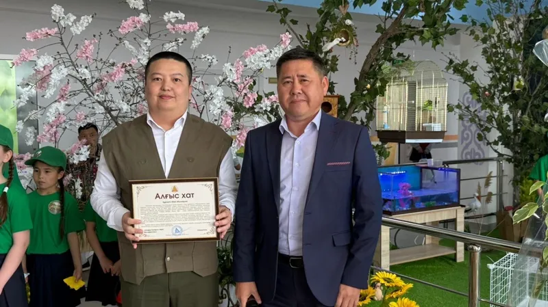 живой уголок в школе, фото - Новости Zakon.kz от 15.04.2026 16:24