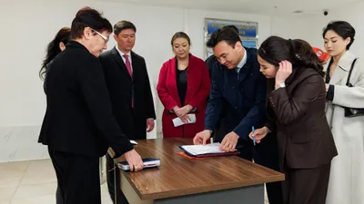 Фото: организационный комитет партии "Әділет", фото - Новости Zakon.kz от 16.04.2026 20:40