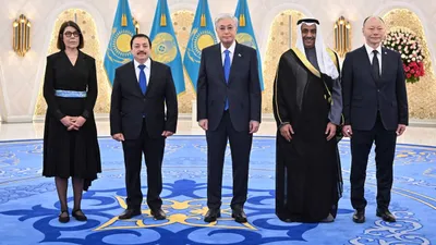 Президент Казахстана принял верительные грамоты послов четырех стран