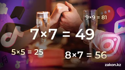 Математика вместо любви: как TikTok превратил таблицу умножения в вирусный тренд