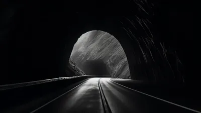 Дорога, тоннель, свет, фото - Новости Zakon.kz от 18.04.2026 05:30