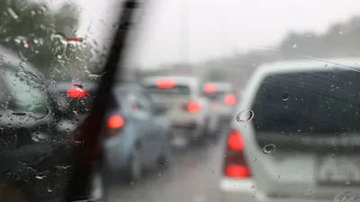 осадки в городе, фото - Новости Zakon.kz от 17.04.2026 18:50