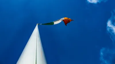 Флаг Ирландии, небо, фото - Новости Zakon.kz от 20.04.2026 04:59