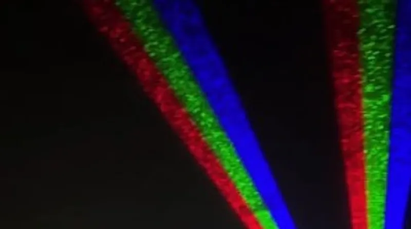 Лазерные линии появились на трассе в области Жетысу