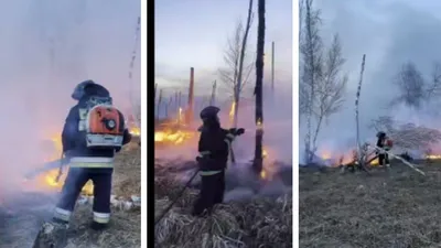 пожар, фото - Новости Zakon.kz от 19.04.2026 10:24
