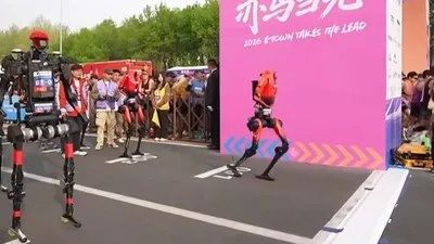 забег в Китае, фото - Новости Zakon.kz от 20.04.2026 18:01