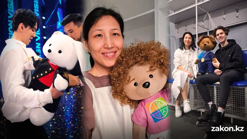 Зайка Кудайберген и мишка Шайдоров: алматинка создает игрушки-двойники в образах казахстанских звезд